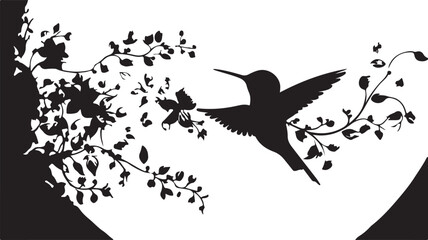 Whispering Wildlife: Enchanting Animal Silhouettes vector illustration |
