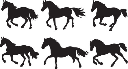 Whispering Wildlife: Enchanting Animal Silhouettes vector illustration |
