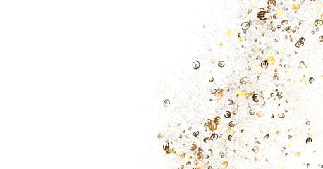 Golden Glitter Background