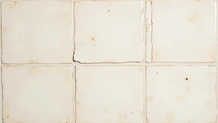 Gres tiles with cracks, chips, worn surfaces, and deteriorating grout lines from years of use.
