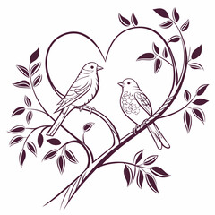 Abstract Love Illustrations