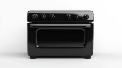 Black electric oven &ndash; elegant design and powerful heating