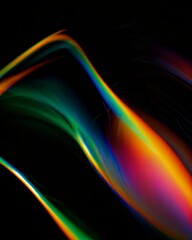 Radiant gradient texture in motion