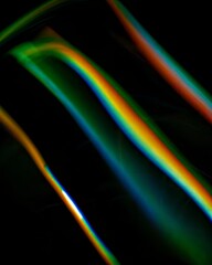 Modern artistic swirl with vivid hues