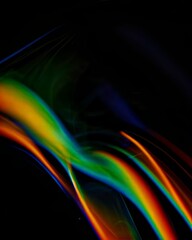 Colorful spectrum flow in dynamic design