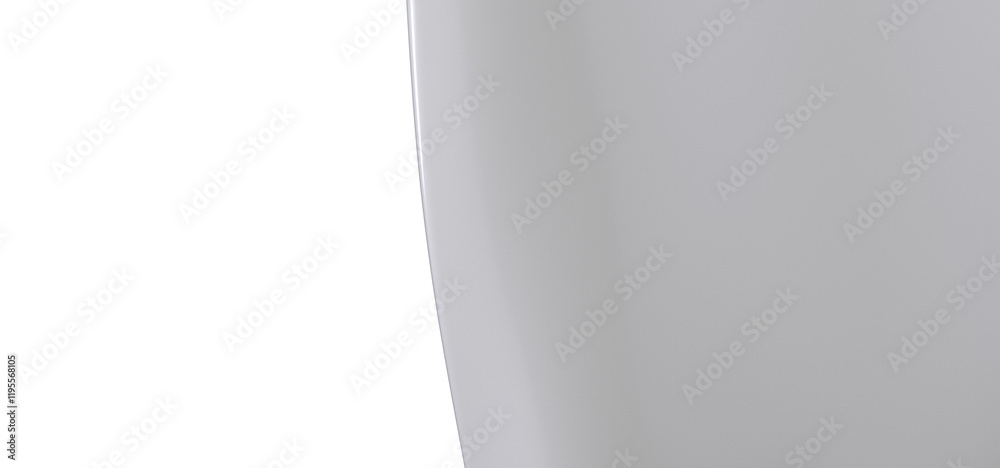 Aufkleber A close-up abstract photo of white fabric draped and flowing. The image shows the soft, smooth texture of the fabric with delicate folds and wrinkles