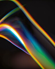 Radiant gradient texture in motion