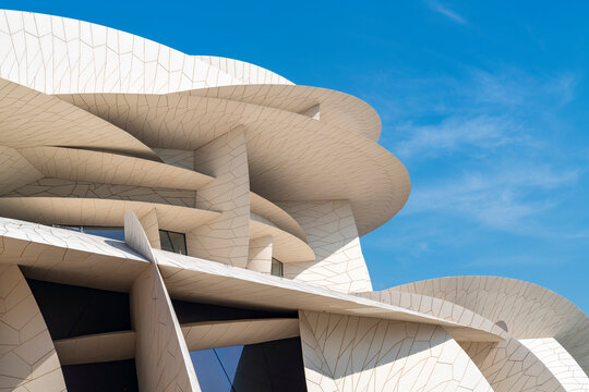 National Museum of Qatar by Jean Nouvel 2019, Doha, Qatar