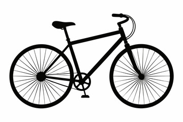 Elegant Bike Line Art Illustrations