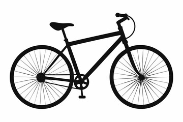 Obraz premium Elegant Bike Line Art Illustrations