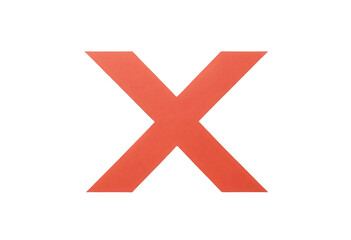 letter "X"