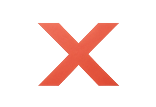 letter "X"