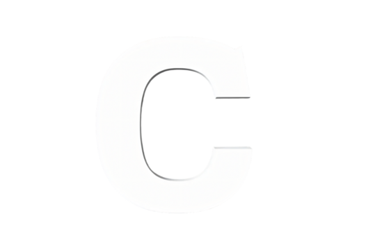 letter "C"  - Powered by Adobe