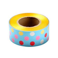 Colorful Polka Dot Ribbon Roll: Festive and Cheerful Decoration