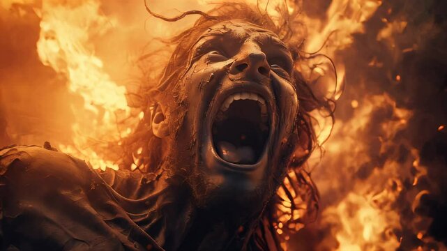 Sinner in hell