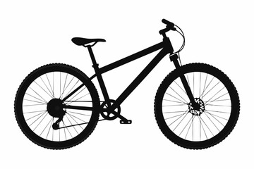 Fototapeta premium Cycling Line Art Vector Set