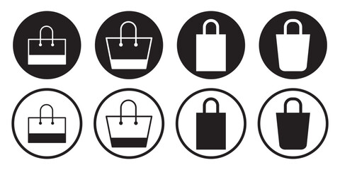 shopping bag icon, shopping bag Vector icon, Shopping bag outline icon. Set of Shopping Bag Related Vector Line Icons. Bag icon set in thin line style