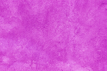 Freshly painted purple cement wall.