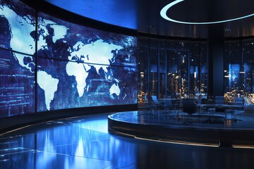 A collaborative digital business center with seamless integration of diverse cultural data for strategy planning