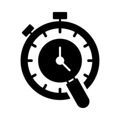 Time Tracking – Stopwatch Representing Productivity and Efficiency Monitoring