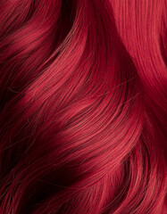 Naklejka premium red hair background