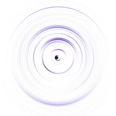 Colorful radial motion effect. Abstract rounded background. Color curves and sphere.