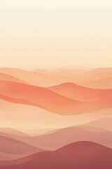 A tranquil desert sunset gradient of sandy tones, warm peach, and pale coral creating calming transitions.