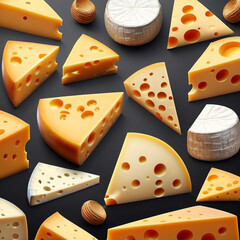 Front view sliced fresh cheese on a light snack color photo food breakfast