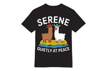 Serene Llamas - Quietly at Peace