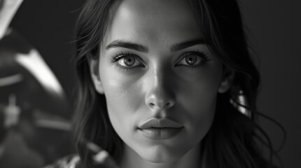 Fragmented Reflection: A Portrait in Broken Glass