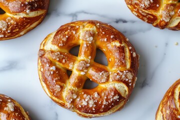 Soft Pretzels with Sea Salt