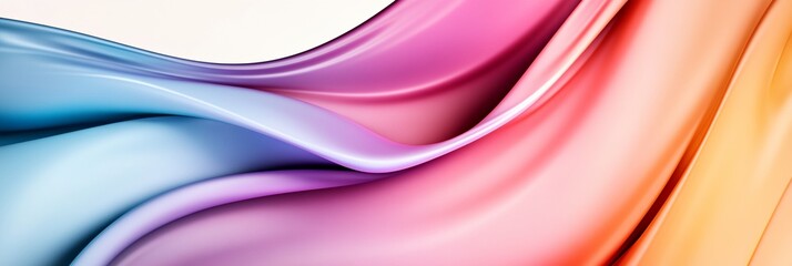 Fototapeta premium a colorful background with a wavy design