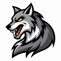 wolf head mascot