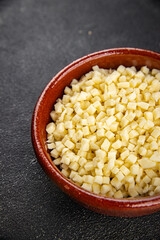 mozzarella cheese for pizza grated cheese fine fresh tasty food dish delicious gourmet food background on the table rustic food top view copy space