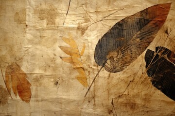 Textures of Ancient Egypt: Aged Papyrus and Vellum Leaves - AR 3:2