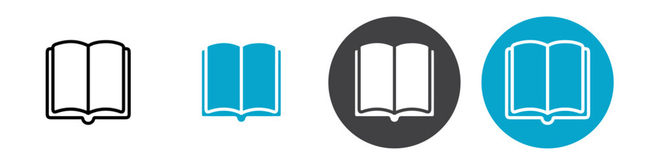 note book icon Vector illustration in black