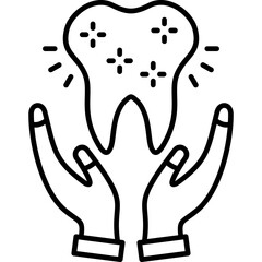 Obraz premium Dental Care Icon