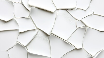 white textured wall with cracks and holes in it