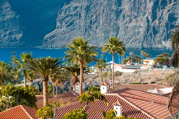 Selbstklebende Fototapeten Meerblick in Los Gigantes auf Teneriffa © ewa
