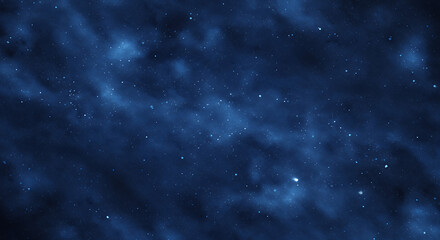 Deep Space Nebula, Starry Night Sky, Cosmic Background, Galaxy, Watercolor Texture