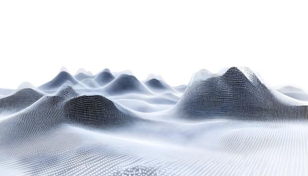 Flowing Digital Matrix Code