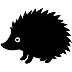 hedgehog silhouette