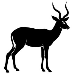 deer silhouette vector