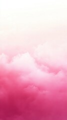 Soft pink gradient with cloud-like textures and dreamy atmospheric design