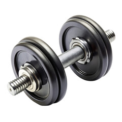 Naklejka premium dumbbell isolated on white background