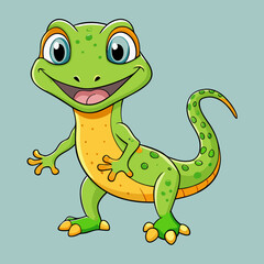 cartoon, animal, dinosaur, green, frog, vector, illustration, dragon, dino, lizard, reptile, crocodile, character, cute, gecko, fun, amphibian, isolated, happy, nature, funny, baby, rex, smile, monste