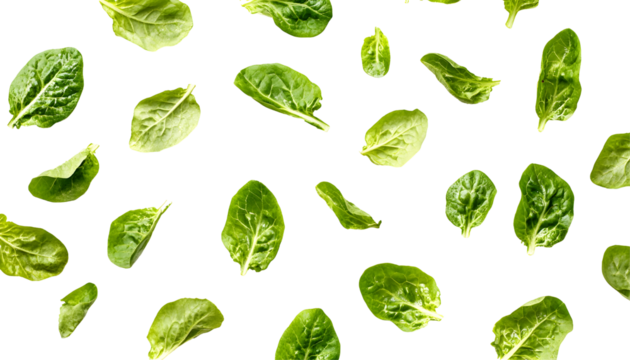 Fresh Organic Green Lettuce Leaves