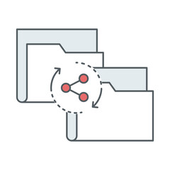 Cloud Storage – Cloud with Arrows Representing Seamless Data Backup and Access