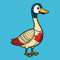 illustration of a duck