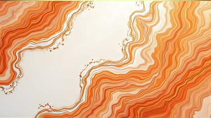 Orange Abstract Patterned Geometric Design, High Quality Wallpaper Design, Generative Ai